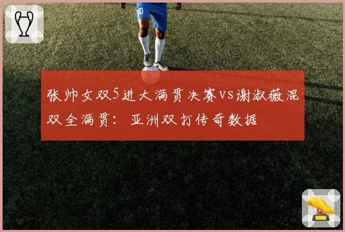 张帅女双5进大满贯决赛vs谢淑薇混双全满贯:亚洲双打传奇数据