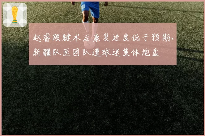 赵睿跟腱术后康复进度低于预期,新疆队医团队遭球迷集体炮轰